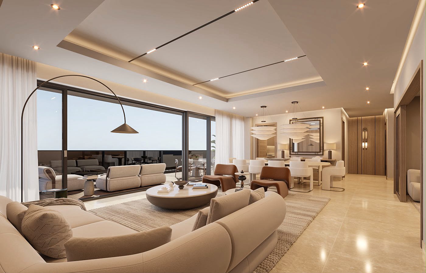 Interior del apartamento A